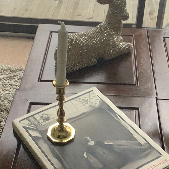 Baldwin Brass Candlestick - Picture 4 of 4